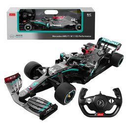 Electric/RC Car Rastar F1 Remote Control Car 1 18 Scale Officially Licenced RC Series Mercedes-AMG F1 W11 EQ Suitable RC Cars for Adults Kids T240422