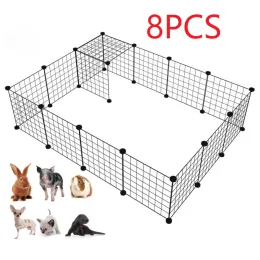 Cages DIY Pet Cat Cage Large Indoor Large Indoor House Outdoor Large Cat House Villa Multi Door & Window Folding Detachable Large Hous