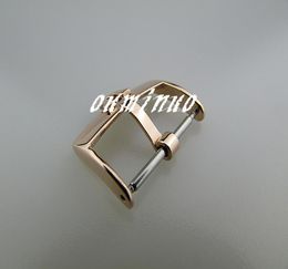 16mm 18mm 20mm New highquality Rose Gold Polished Watch Band Strap Pin Buckle For Omega Watch1283494