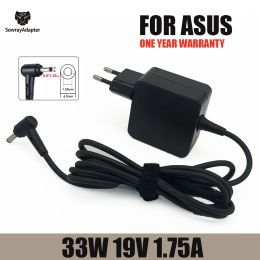 Chargers 19v 1.75a 33w 4.0*1.35mm Ac Laptop Charger Power Adapter for Asus Adp33aw S200e X202e X201e Q200 S200l S220 X453m F453 X403m