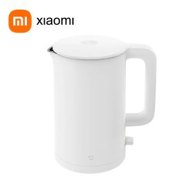 Kettles Original Xiaomi Mijia Electric Kettle 1A Fast Hot boiling Stainless Intelligent Temperature Control AntiOverheat Kettle Tea Pot