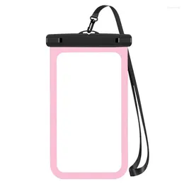 Storage Bags Phone Dry Bag IPX8 Beach Waterproof 10in Kayak Accessories With Strap For Pool