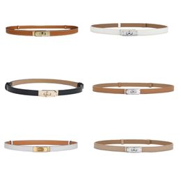 Classic thin designer belt casual vintage daily outfit luxury belt women waistbands cintura Cinturones De Diseno belts fashion multicolour hj0102 H4