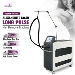 New Design Professional long-pulsed Alexandrite laser wide duration pulse hair removal machine FDA CE Certification