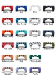 Wireless Bluetooth PS4 Game Controllers 22 Colours For Sony Play Station 4 Games System In Retail Box Controller DHL6207737