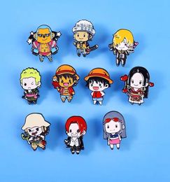 Cosplay Badge Luffy Nami Brooch Pin Roronoa Zoro Tony Chopper Collection Badge for Backpack Clothes5159852