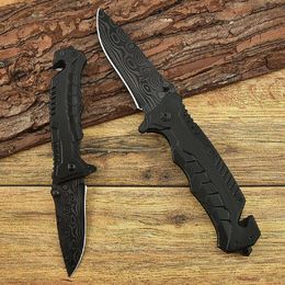 Outdoor Folding Knife, EDC Pocket Knife, Broken Window Hammer, Multi-function Survival Knife and Fruit Knife, BBQ Knife