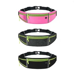 Outdoor Bags Running Belt Fanny Bag Elastic Phone Holder Adjustable For Women Men Waist Pack Workout Gym Camping Runners Climbing