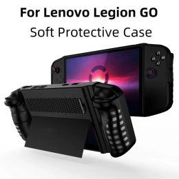 Cases For Lenovo Legion GO Case Simplicity Fashion Black White Colour Soft Protective Case for Legion GO Soft TPU Case Game Accessories