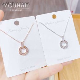 Fashion Luxury Blgarry Designer Necklace Cool Fashion Geometric Elements Zircon Necklace Female Gate Red Jewellery with Logo and Gift Box