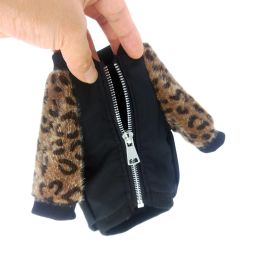 Jackets Pet Dog Hoodies Clothes For Small Dogs Casual Puppy Cat Costumes French Bulldog Bichon Luxurious Leopard jacket Clothing