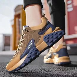 Walking Shoes Men'S Running Breathable Sneakers Casual Non-Slip Comfortable Men Light Lace-Up Shoe Zapatillas Hombre