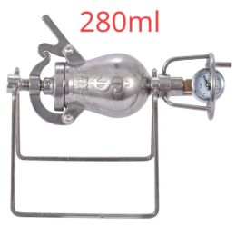 Makers 230ml 280ml Hand Popcorn Machine Open Firing Popcorn Puffing Machine Stainless Steel Mini Popper Small Manual Popcorn Maker