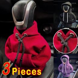 Men's Hoodies I K.Rea 3 Pieces Knob Cover Hoodie Car Gear Shift Manual Lever Hooded