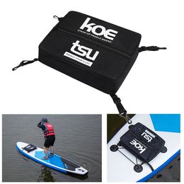 Portable Stand Up Paddle Board Storage Bag Sealed Zipper Food Lightweight with Fixing Buckle Kayak Accessories 240418