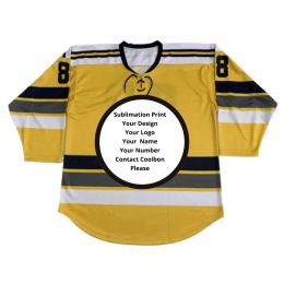 Hockey Goalie Cut Sublimation Ice Hockey Jersey Custom