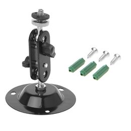 2024 1 Pcs Wall Mount Bracket Installation Monitor Holder Security Rotary CCTV Surveillance Camera Stand Action Camera Mount Support- for CCTV camera stand support