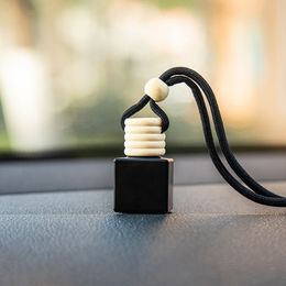 8ml Empty Air Freshener Fragrance For Car Diffuser Perfume Bottle With Wooden Cap