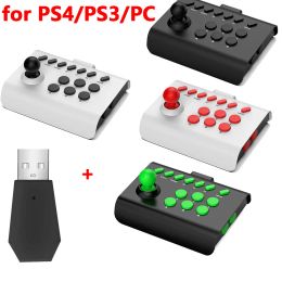 Joysticks 3 Connexion Modes Potable Retro Game Console Game Control Lever Sensitive Precise Support Turbo Serial Sending for PS4/PS3/PC