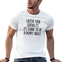 Men's Polos Fasten Your Seatbelts (black) T-Shirt Aesthetic Clothing Customizeds Men Clothings