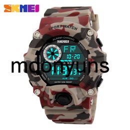skmei watch SKMEI G Style Men Sports Watches Chronograph Military Digital Wristwatches Camouflage Shock Resistant Montre Homme Erkek Saat LY191213 high quality