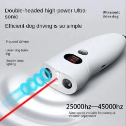 Repellents 2023 New Highpowered Silent Dog Repeller Automatic Training Powerful Ultrasonic Rechargeable accessories