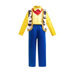 Toddler Boys Movie Star cosplay suit kids contrasting Colour design three piece costumes sets fashion children stage performance outfits Z7844