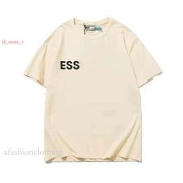 essentialsshirt 2024 New Fashion Designer T-shirt Mens and Womens Couple Shirt Cotton Hot Melt Street Wear essentialsshirt 2180