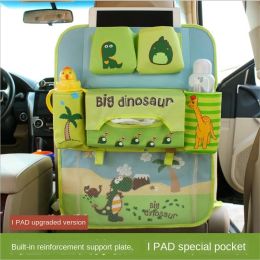 Bottles Car Supplies Car Storage Bag Cartoon Car Seat Reinforced Version Storage Hanging Bag Multifunction Seat Back Storage Bag