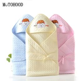 sets MOTOHOOD Spring Autumn Blankets Super Soft Stroller Wrap Infant Swaddle Kids Stuff For Monthly Toddler Bedding Sleeping Bag