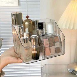 Storage Boxes Advanced Cosmetics Box Transparent Acrylic Shelf Skin Care Products Desktop Lipstick Makeup