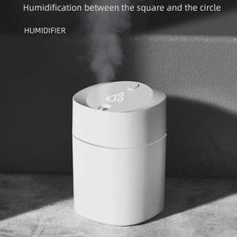 Humidifiers Portable Aromatherapy Humidifier Car Mini Desktop USB Home Air Mist Commercial Cute Silent Humidifier Y240422
