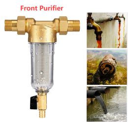 Purifiers Practical Faucets Front Purifier Philtres Water Heater PreFilter Copper Hardware Tool Home Kitchen Tap Supplies