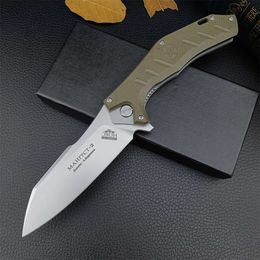 Tactical Pocket Russian HOKC Mangust-2c Folding Sharp Knife D2 Steel Blade Khaki G10 Handle Outdoor Camping Hunting EDC Tools