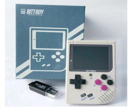 New BittBoy Retro Game Console 2 4 inch 8G Handheld Game Player NES GB GBC SNES Games Mini Consoles Gaming Players Box With Bag2519543584