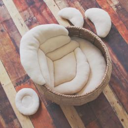 Pillow Newborn Photography Props Posing Aids Soft Poser Pillow Pads Basket Mat Cuhsion for Fotografia Accessories Studio Photo Props