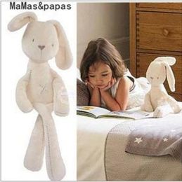 5411CM Cute Baby Kids Animal Rabbit Sleeping Comfort Doll Plush Toy JIA7834397849