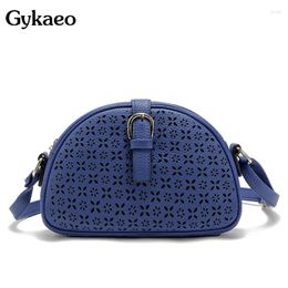 Bag Casual Small Bags For Women PU Leather Hollow Out Crossbody Shoulder Ladies Day Clutch Purse Messenger Bolsa Sac A Main
