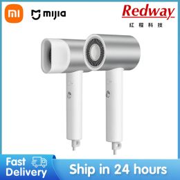 Dryer XIAOMI MIJIA Water Ionic Hair Dryer H500 Nanoe Hair Care Professinal Quick Dry 20m/s Wind Speed 1800W Smart Temperature Control