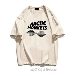 Arctic Monkeys Clothes T Shirt Male Manga Casual Y2k White Men T Shirt Women T Shirt Men Clothes Manga 240423