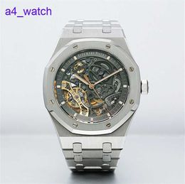 Modern AP Wrist Watch Royal Oak Series Box Certificate Automatic Machinery Mens Timepiece 15407ST