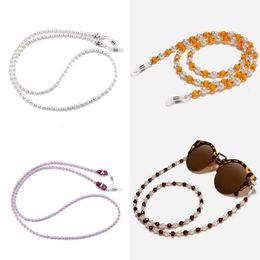 Chains Eyeglasses White Small Conch Shell Reading Glasses Chain Sunglasses Eyewears Cord Holder Neck Strap Rope Necklace Eyeglass String Lanyard 221119 lace