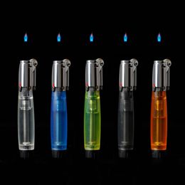 Butane Without Gas Lighter Creative Floating Flames Grinding Wheel Strip Fashion Gifts