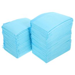 Diapers 100 Pcs Super Absorbent and Waterproof Dog Puppy Pet Training Mats Pieces Doggy Pee Pad Urine Nonwoven Fabric