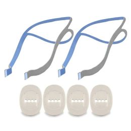 Pillow 20CC Adjustment Clips and Headband Fit for ResMed AirFit P10 Nasal Pillow CPAPMask Headgear System Replacement Accessories