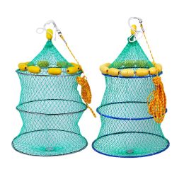 Accessories Floating Fish Guard Floating Sea Fishing Fishing Net Pocket Nylon Buoyancy Fishing Net Folding Sea Rock Fishing Glue Silk Fish