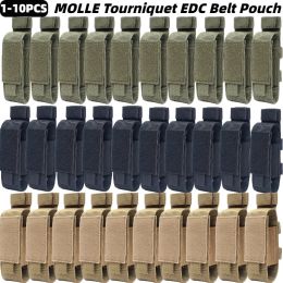 Bracelets Molle Pouch Nylon Tourniquet Holder Trauma Edc Medical Waist Belt Pouch Flashlight Holster Army Military Tactical First Aid Kits