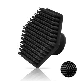 Scrubbers Men Facial Cleaning Brush Scrubber Silicone Miniature Face Deep Clean Shave Massage Face Scrub Brush Face Cleaner