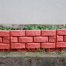 Garden Decorations Anti Pressure 2 Colors Weather Proof Interlocked Edges Border Fence For Entrance