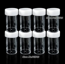 Bottles Clear Plastic Empty Nail Art Foil Bottle Craft Salon Studio Container 100pc